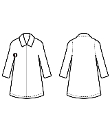 POSTELEGANT（ポステレガント）コート 黒 サイズ:L レディース/2200644745574