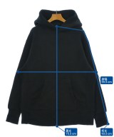 POSTELEGANT（ポステレガント）パーカー 黒 サイズ:S メンズ/2200607027099
