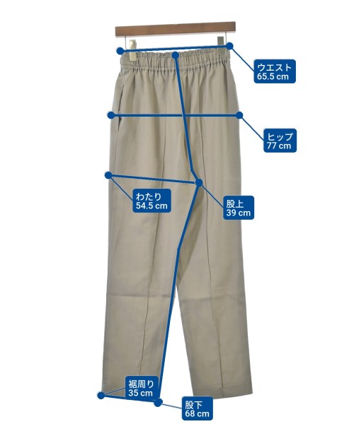 POSTELEGANT（ポステレガント）スラックス ベージュ サイズ:38(M位) レディース/2200661598054