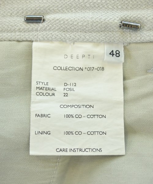 DEEPTI（ディープティ）その他 白 サイズ:48(L位) メンズ/2200636315013