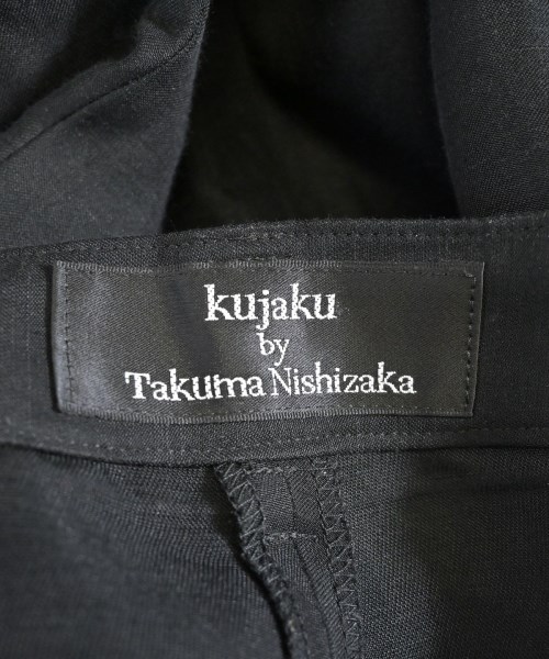 kujaku by Takuma Nishizaka（クジャクバイタクマニシザカ）スラックス 黒 サイズ:1(S位) メンズ/2200691287010