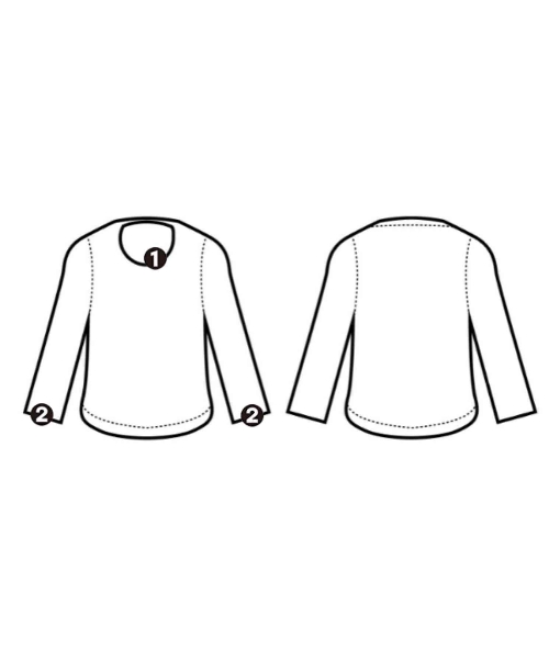 OUTIL(ウティ)Tシャツ・カットソー 白 サイズ:0(XS位) メンズ ... OUTIL ウティ Tシャツ・カットソー 2(M位) 白x青(ボーダー)