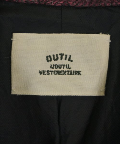 OUTIL（ウティ）ジャケット 赤 サイズ:4(XL位) メンズ/2200636412019