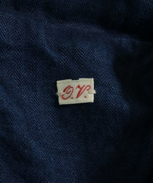 OUTIL（ウティ）ステンカラーコート 青 サイズ:3(L位) メンズ/2200636412026