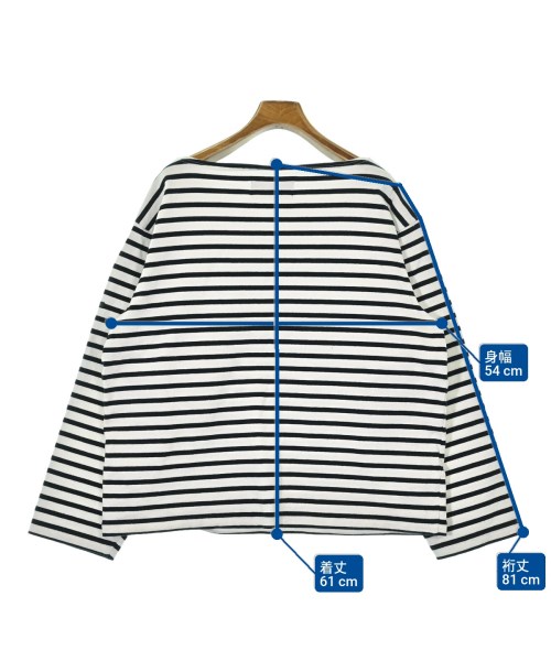 OUTIL（ウティ）Tシャツ・カットソー 白 サイズ:0(XS位) レディース/2200632344048