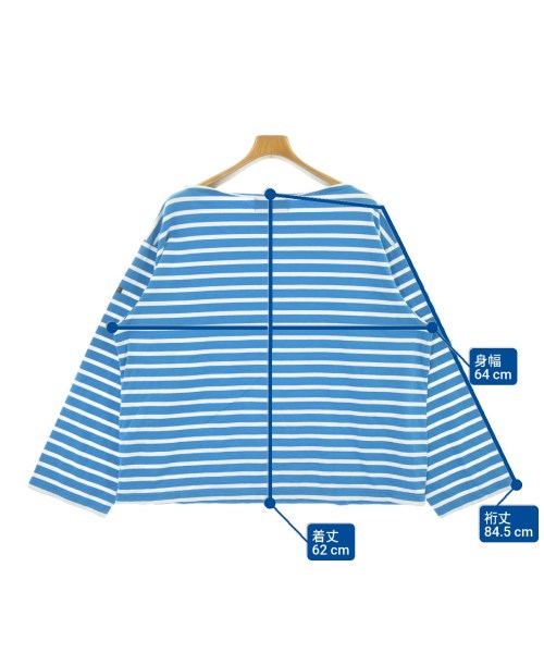 OUTIL（ウティ）Tシャツ・カットソー 青 サイズ:2(M位) メンズ/2200632907144