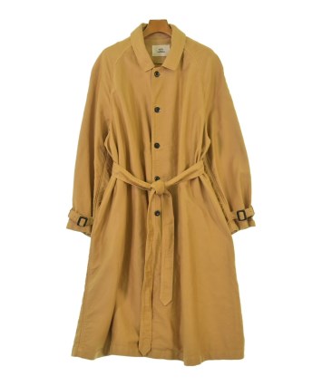OUTIL ウティ　ベージュ ロングコート OUTIL（ウティ）ステンカラーコート ベージュ サイズ:2(M位