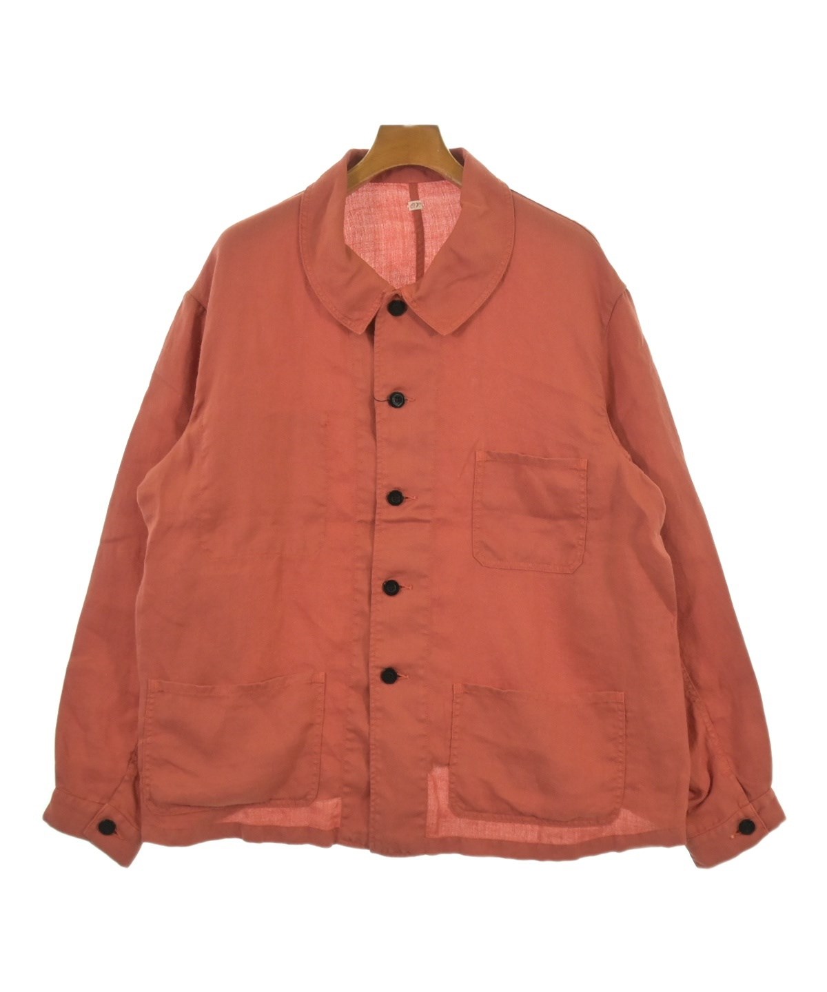 OUTIL（ウティ）カバーオール オレンジ サイズ:2(M位) メンズ