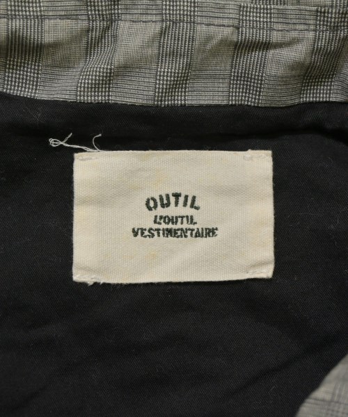 OUTIL（ウティ）ステンカラーコート グレー サイズ:4(XL位) メンズ/2200663357031