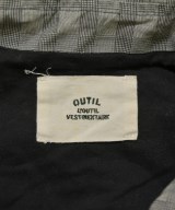 OUTIL（ウティ）ステンカラーコート グレー サイズ:4(XL位) メンズ/2200663357031