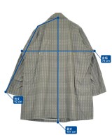 OUTIL（ウティ）ステンカラーコート グレー サイズ:4(XL位) メンズ/2200663357031