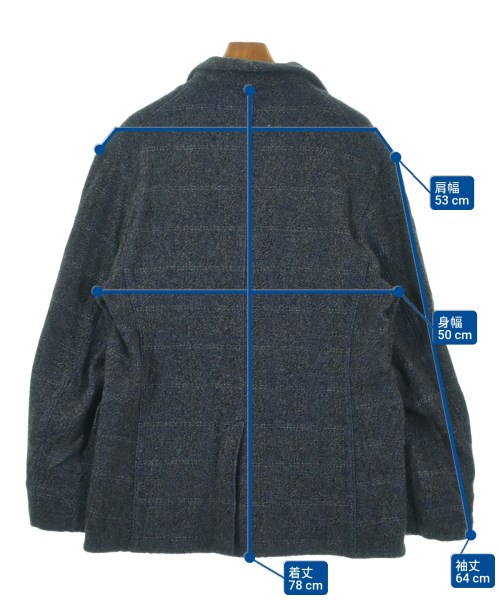 OUTIL（ウティ）カジュアルジャケット 紺 サイズ:4(XL位) メンズ/2200663357048