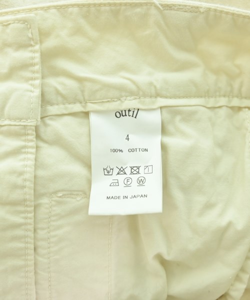 OUTIL（ウティ）チノパン 白 サイズ:4(XL位) メンズ/2200663357420