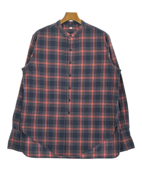 OUTIL(ウティ)カジュアルシャツ 紺 サイズ:2(M位)/2200675549035