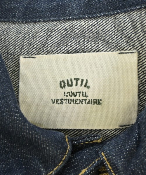OUTIL（ウティ）デニムジャケット 青 サイズ:0(XS位) レディース/2200695695019