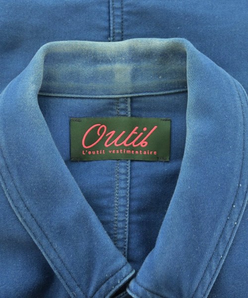 OUTIL（ウティ）カバーオール 青 サイズ:2(M位) レディース/2200700005017