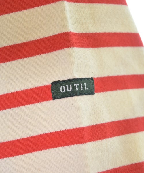 OUTIL（ウティ）Tシャツ・カットソー 赤 サイズ:0(XS位) メンズ/2200647609033