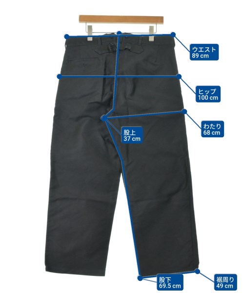 OUTIL（ウティ）チノパン 黒 サイズ:2(M位) メンズ/2200650160071