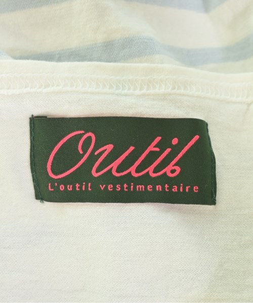 OUTIL（ウティ）Tシャツ・カットソー 白 サイズ:1(S位) レディース/2200702281051