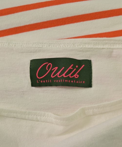 OUTIL（ウティ）Tシャツ・カットソー 白 サイズ:1(S位) メンズ/2200660227139