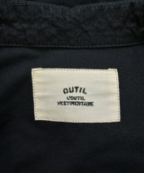 OUTIL（ウティ）ステンカラーコート 黒 サイズ:1(S位) メンズ/2200664399023