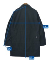 OUTIL（ウティ）ステンカラーコート 黒 サイズ:1(S位) メンズ/2200664399023