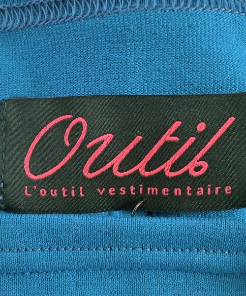 OUTIL（ウティ）Tシャツ・カットソー 青 サイズ:1(S位) レディース/2200691624204