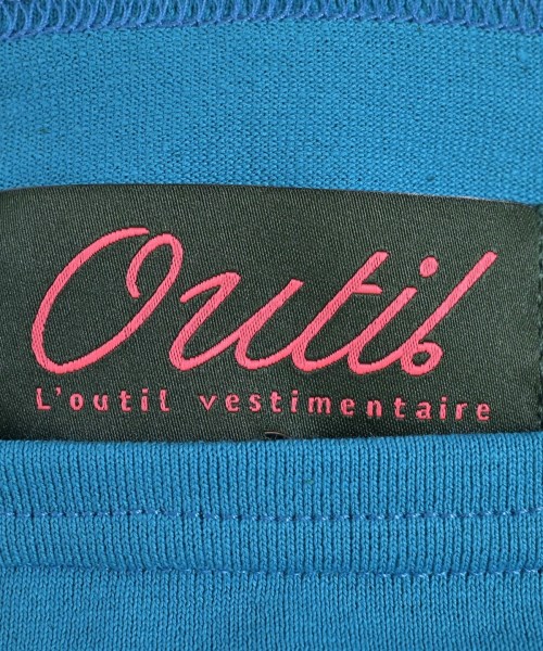 OUTIL（ウティ）Tシャツ・カットソー 青 サイズ:0(XS位) レディース/2200691624228