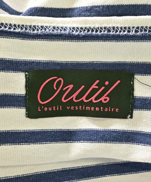 OUTIL（ウティ）Tシャツ・カットソー 白 サイズ:0(XS位) レディース/2200691945033