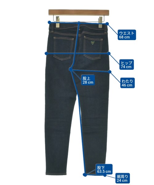 BRANDNEWOLD（ブランニューオールド）デニムパンツ 紺 サイズ:28(L位) レディース/2200620635011