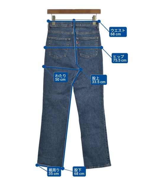 BRANDNEWOLD（ブランニューオールド）デニムパンツ 紺 サイズ:28(L位) レディース/2200702580024