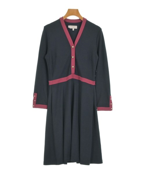 Hobbs London(ホッブスロンドン)ワンピース 紺 サイズ:8(S位)/2200674955011