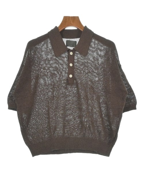 オローネ(オローネ)ニット・セーター 茶 サイズ:F/2200646704067