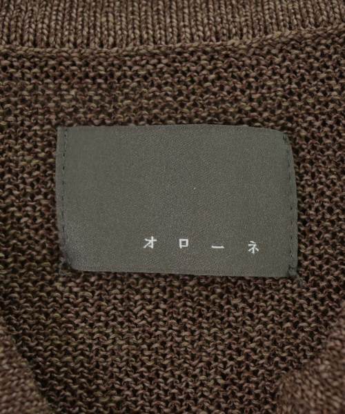 オローネ（オローネ）ニット・セーター 茶 サイズ:F レディース/2200646704067