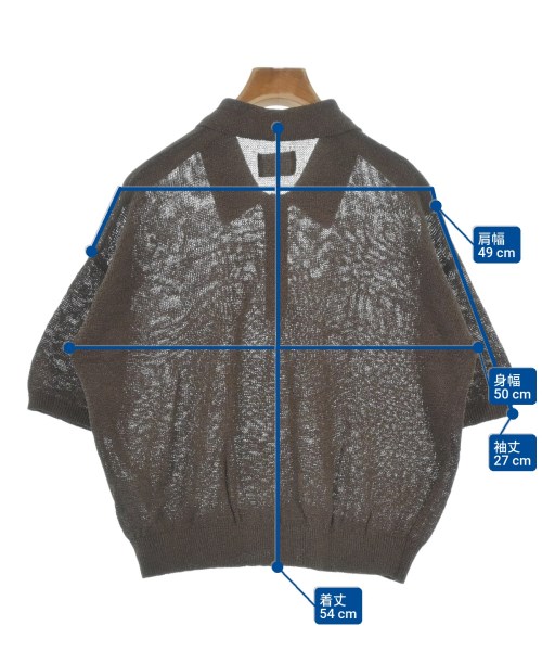 オローネ（オローネ）ニット・セーター 茶 サイズ:F レディース/2200646704067