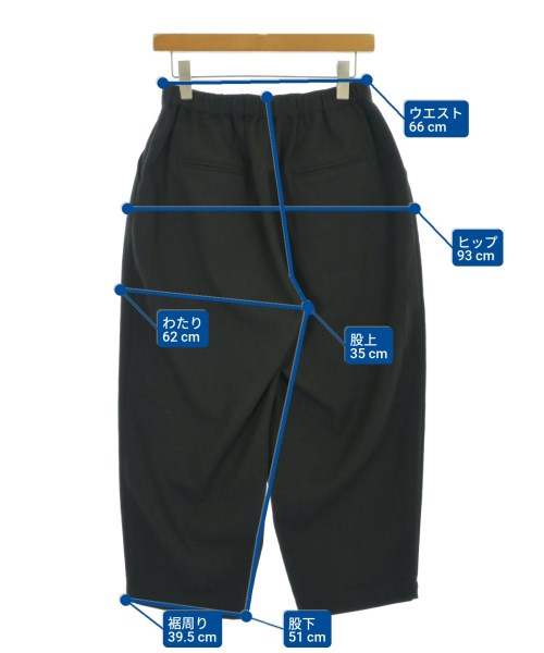 オローネ（オローネ）クロップドパンツ 黒 サイズ:-(M位) レディース/2200681043244