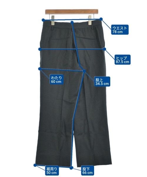 Second/Layer（セカンドレイヤー）スラックス 黒 サイズ:50(XL位) メンズ/2200630323014