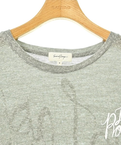 Second/Layer（セカンドレイヤー）Tシャツ・カットソー グレー サイズ:S メンズ/2200615445137