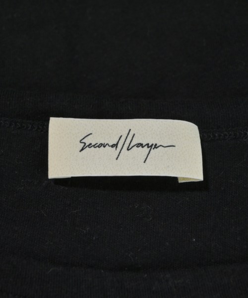 Second/Layer（セカンドレイヤー）Tシャツ・カットソー 黒 サイズ:-(XS位) メンズ/2200677437057