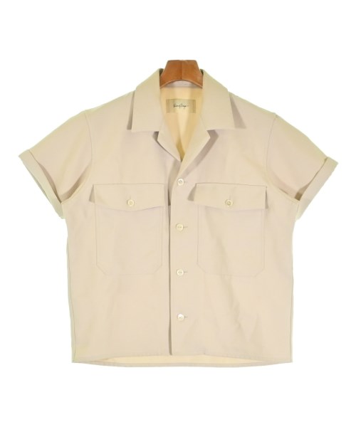 Second/Layer(セカンドレイヤー)カジュアルシャツ ベージュ サイズ:S/2200679187141