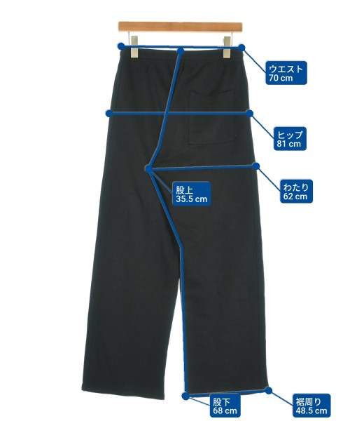 Second/Layer（セカンドレイヤー）スウェットパンツ 黒 サイズ:XS メンズ/2200679187189