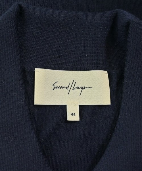 Second/Layer（セカンドレイヤー）カーディガン 紺 サイズ:44(S位) メンズ/2200699457033