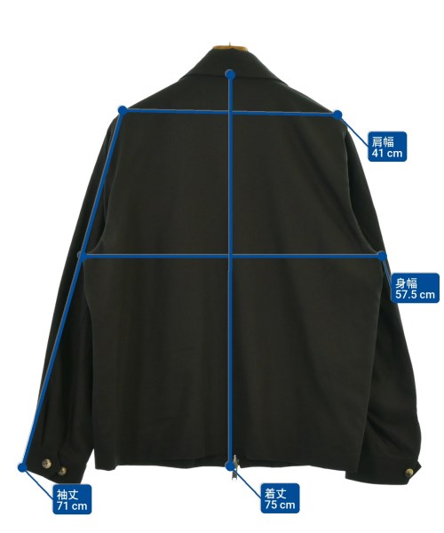 Second/Layer（セカンドレイヤー）カジュアルジャケット 黒 サイズ:50(XL位) メンズ/2200655488040