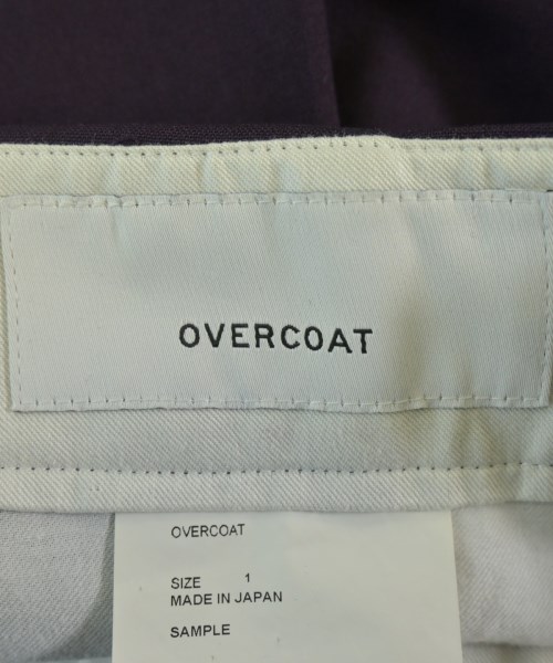 OVERCOAT（オーバーコート）スラックス 紫 サイズ:1(S位) メンズ/2200627688041