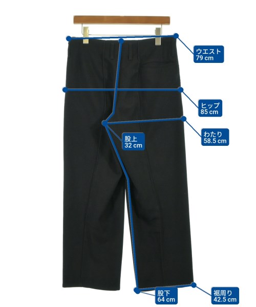 OVERCOAT（オーバーコート）スラックス 黒 サイズ:1(S位) メンズ/2200620454049