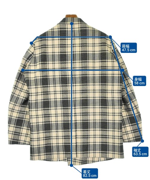 OVERCOAT（オーバーコート）テーラードジャケット 白 サイズ:M1 メンズ/2200690242058