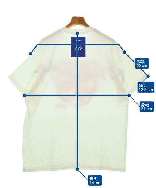 OVERCOAT（オーバーコート）Tシャツ・カットソー 白 サイズ:-(XL位) メンズ/2200696952104
