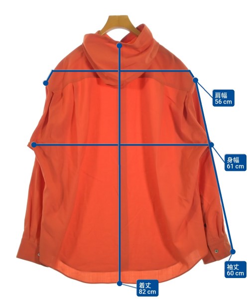 OVERCOAT（オーバーコート）カジュアルシャツ オレンジ サイズ:2(M位) メンズ/2200651184267