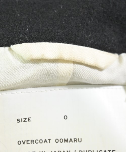 OVERCOAT（オーバーコート）ステンカラーコート 黒 サイズ:0(XS位) レディース/2200648986027