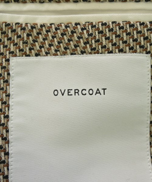 OVERCOAT（オーバーコート）カジュアルジャケット 茶 サイズ:1(S位) メンズ/2200665952029